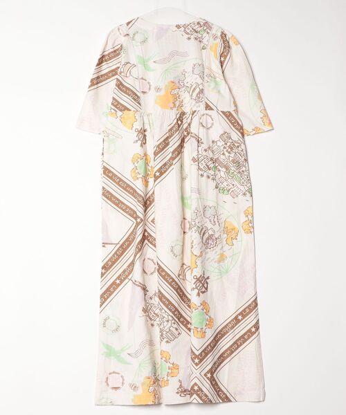 HLAADA(フラーダ)の「HLAADA for ROSEBUD/VOYAGE PRINT DRESS(ワンピース・レディース・ブラウン/ブラック・ONE SIZE)」の22枚目の写真