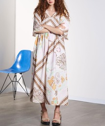 HLAADA | HLAADA for ROSEBUD/VOYAGE PRINT DRESS(ワンピース)