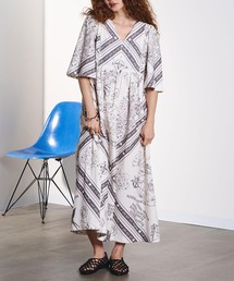 HLAADA | HLAADA for ROSEBUD/VOYAGE PRINT DRESS(ワンピース)