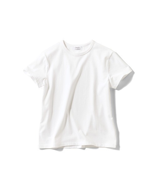 Live in comfort(リブインコンフォート)の「リブ イン コンフォート 接触冷感&抗菌防臭&吸汗速乾!Ohcool(R)IIplus素材の一枚でも重ねてもサマになる 大人のための白Tシャツ(Tシャツ/カットソー・レディース・ホワイト・4L/3L/LL/L/M/S/MP)」の16枚目の写真