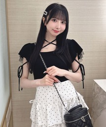 TOGA PULLA(トーガプルラ)】モヘアジャガードニットカーディガン