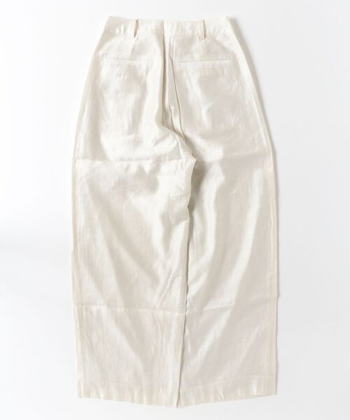 anuke（アンヌーク）の「Sheer Tuck Pants 62610717（その他パンツ・メンズ・ブラック/オフホワイト・38/36）」の3枚目の写真