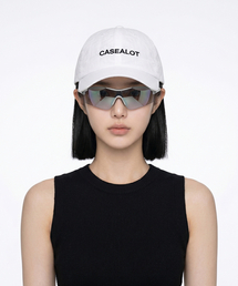 CASE A LOT（ケースアロット）の「Nylon running cap - White（キャップ）」