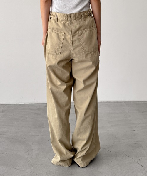 CANAL JEAN(キャナルジーン)の「El mar ソフトツイルベイカーパンツ(その他パンツ・レディース・ホワイト/ベージュ・SMALL/MEDIUM)」の14枚目の写真