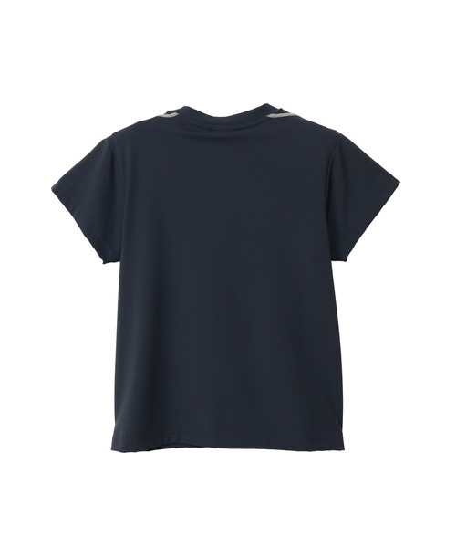 Champion(チャンピオン)の「【Champion/チャンピオン】レディース ショートスリーブTシャツ(Tシャツ/カットソー・レディース・チャコール/ベージュ系1/ダークネイビー・LARGE/MEDIUM)」の8枚目の写真