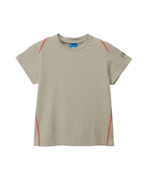 Champion(チャンピオン)の「【Champion/チャンピオン】レディース ショートスリーブTシャツ(Tシャツ/カットソー・レディース・チャコール/ベージュ系1/ダークネイビー・LARGE/MEDIUM)」の16枚目の写真