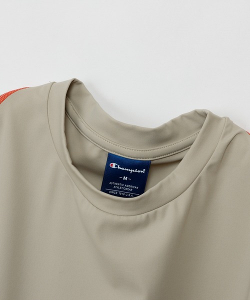 Champion(チャンピオン)の「【Champion/チャンピオン】レディース ショートスリーブTシャツ(Tシャツ/カットソー・レディース・チャコール/ベージュ系1/ダークネイビー・LARGE/MEDIUM)」の13枚目の写真