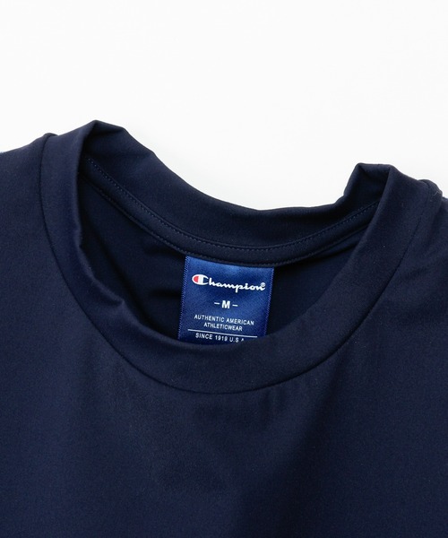 Champion(チャンピオン)の「【Champion/チャンピオン】レディース ショートスリーブTシャツ(Tシャツ/カットソー・レディース・チャコール/ベージュ系1/ダークネイビー・LARGE/MEDIUM)」の5枚目の写真
