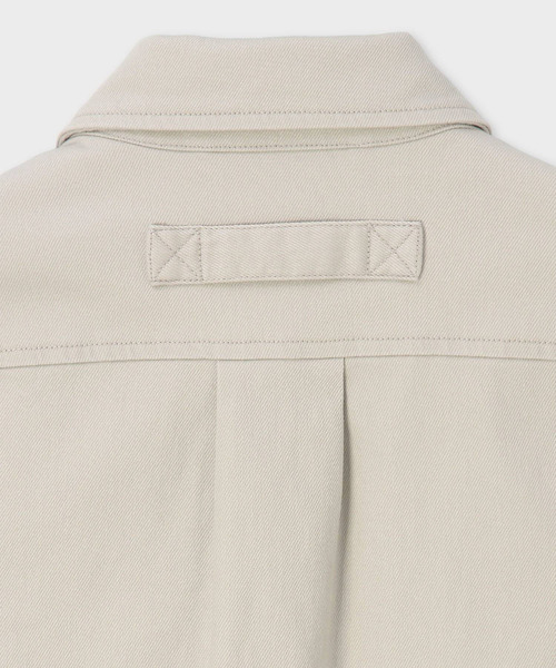 PS Paul Smith(ピーエスポールスミス)の「カラーボタン ストレッチデニム カバーオール / 262109 908Z(カバーオール・メンズ・オフホワイト/ブラック・MEDIUM/X-LARGE/LARGE)」の11枚目の写真