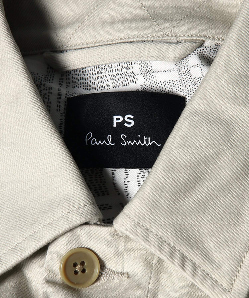 PS Paul Smith(ピーエスポールスミス)の「カラーボタン ストレッチデニム カバーオール / 262109 908Z(カバーオール・メンズ・オフホワイト/ブラック・MEDIUM/X-LARGE/LARGE)」の13枚目の写真