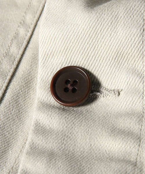 PS Paul Smith(ピーエスポールスミス)の「カラーボタン ストレッチデニム カバーオール / 262109 908Z(カバーオール・メンズ・オフホワイト/ブラック・MEDIUM/X-LARGE/LARGE)」の14枚目の写真