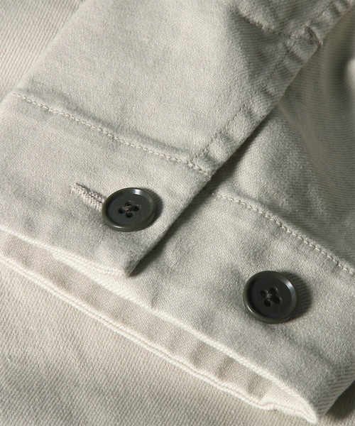 PS Paul Smith(ピーエスポールスミス)の「カラーボタン ストレッチデニム カバーオール / 262109 908Z(カバーオール・メンズ・オフホワイト/ブラック・MEDIUM/X-LARGE/LARGE)」の15枚目の写真