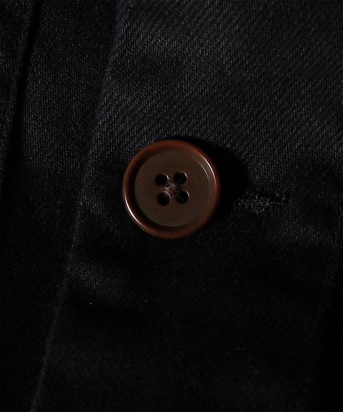 PS Paul Smith(ピーエスポールスミス)の「カラーボタン ストレッチデニム カバーオール / 262109 908Z(カバーオール・メンズ・オフホワイト/ブラック・MEDIUM/X-LARGE/LARGE)」の9枚目の写真