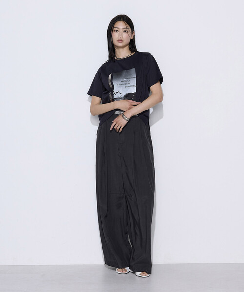 COMME CA(コムサ)の「〔 Sサイズ 〕 スーピマコットンポンチ Tシャツ(Tシャツ/カットソー・レディース・ホワイト・5号)」の10枚目の写真