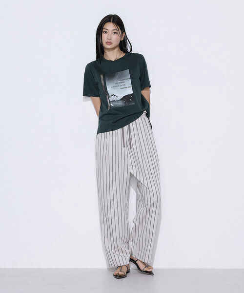 COMME CA(コムサ)の「〔 Sサイズ 〕 スーピマコットンポンチ Tシャツ(Tシャツ/カットソー・レディース・ホワイト・5号)」の17枚目の写真