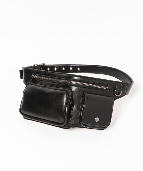 PBLIM(ページボーイリム)の「《UNISEX》ベルトバッグ(ボディバッグ/ウエストポーチ・レディース・ブラック/ブラウン・FREE)」の15枚目の写真