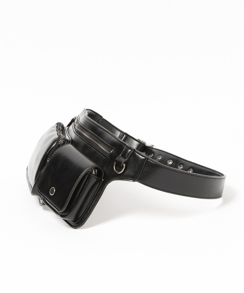 PBLIM(ページボーイリム)の「《UNISEX》ベルトバッグ(ボディバッグ/ウエストポーチ・レディース・ブラック/ブラウン・FREE)」の16枚目の写真