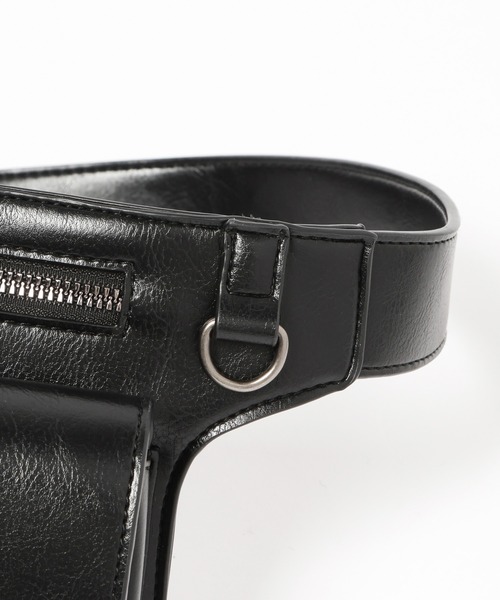 PBLIM(ページボーイリム)の「《UNISEX》ベルトバッグ(ボディバッグ/ウエストポーチ・レディース・ブラック/ブラウン・FREE)」の18枚目の写真