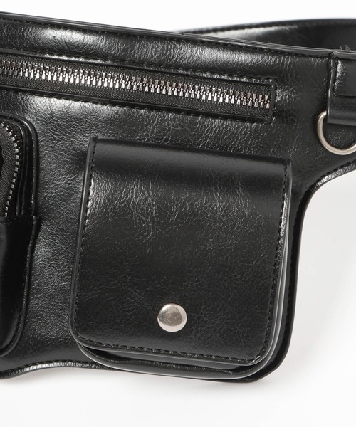 PBLIM(ページボーイリム)の「《UNISEX》ベルトバッグ(ボディバッグ/ウエストポーチ・レディース・ブラック/ブラウン・FREE)」の19枚目の写真