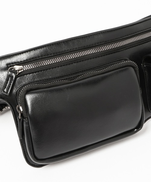 PBLIM(ページボーイリム)の「《UNISEX》ベルトバッグ(ボディバッグ/ウエストポーチ・レディース・ブラック/ブラウン・FREE)」の21枚目の写真