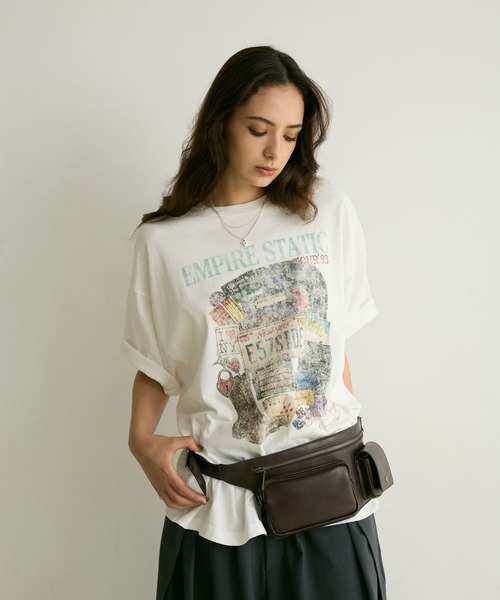 PBLIM(ページボーイリム)の「《UNISEX》ベルトバッグ(ボディバッグ/ウエストポーチ・レディース・ブラック/ブラウン・FREE)」の9枚目の写真