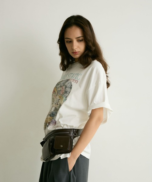 PBLIM(ページボーイリム)の「《UNISEX》ベルトバッグ(ボディバッグ/ウエストポーチ・レディース・ブラック/ブラウン・FREE)」の10枚目の写真