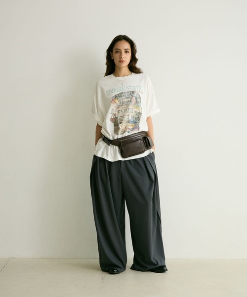 PBLIM(ページボーイリム)の「《UNISEX》ベルトバッグ(ボディバッグ/ウエストポーチ・レディース・ブラック/ブラウン・FREE)」の12枚目の写真