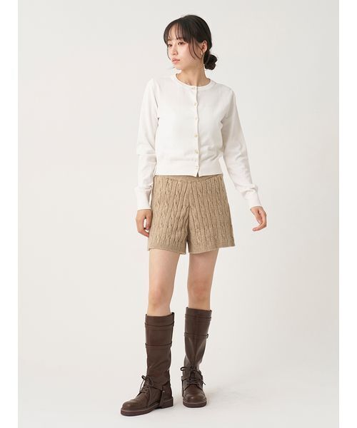 SNIDEL(スナイデル)の「【セットアップ対応】ニットショートパンツ(その他パンツ・レディース・ライトブルー/モカ/ホワイト・F)」の10枚目の写真