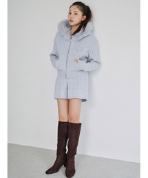 SNIDEL | 【セットアップ対応】ニットショートパンツ(その他パンツ)