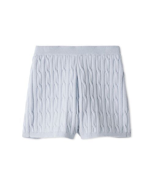 SNIDEL(スナイデル)の「【セットアップ対応】ニットショートパンツ(その他パンツ・レディース・ライトブルー/モカ/ホワイト・F)」の15枚目の写真