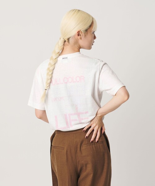 Americana＞ロゴ プリント Tシャツ（Tシャツ/カットソー）｜AMERICANA