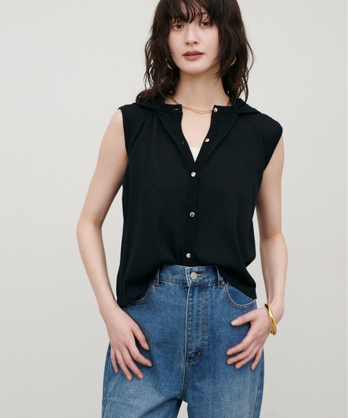 LARUTA(ラルータ)の「【LARUTA】着回しいろいろニットカーディガン(カーディガン/ボレロ・レディース・ブラック/ブラウン/オフホワイト・FREE)」の11枚目の写真