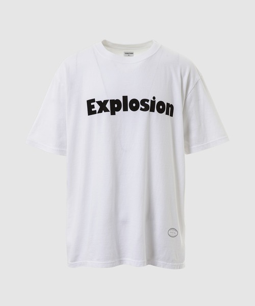 TANGTANG(タンタン)の「AIN'T/EXPLOSION(Tシャツ/カットソー・メンズ・ホワイト・S/M/L/XL)」の1枚目の写真