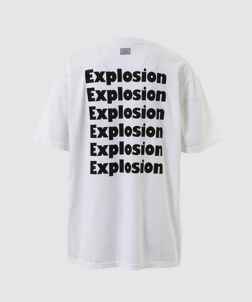 TANGTANG(タンタン)の「AIN'T/EXPLOSION(Tシャツ/カットソー・メンズ・ホワイト・S/M/L/XL)」の2枚目の写真