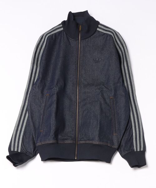 adidas(アディダス)の「adidas アディダス M AC RAW DENIM FIREBIRD TT アウター KS4971 INDIGODENIM(その他アウター・メンズ・ブルー・XX-LARGE/SMALL/MEDIUM/LARGE/X-LARGE)」の1枚目の写真