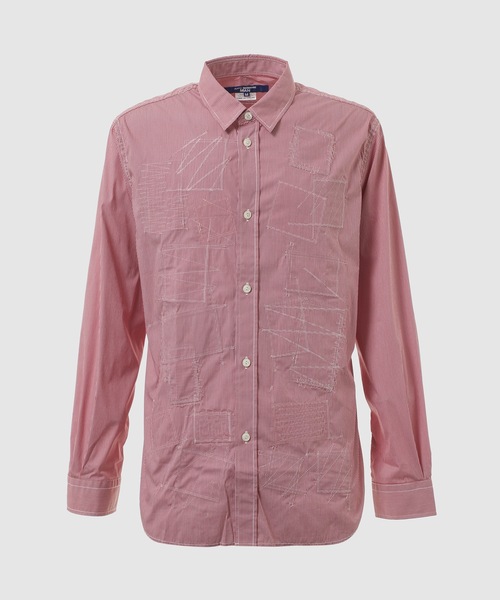 COTTON NYLON CHECK‑PATTERN SHIRTS — рубашка в клетку из хлопка‑нейлона