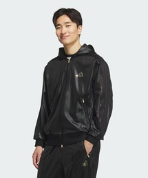 adidas | Stadium Gold ルーズフィット フード付きトラックトップ / ジャージ / アディダス adidas(マウンテンパーカー)