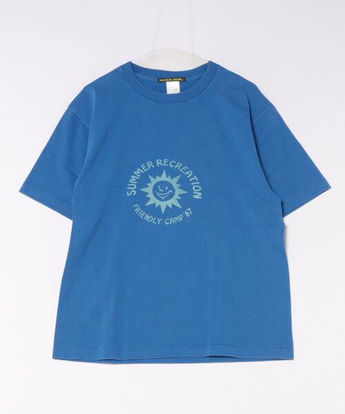 GREEN BOWL(グリーンボウル)の「グリーンボウル 【GREEN BOWL】Fade Wash T-Shirts(SUN)(Tシャツ/カットソー・レディース・ブルー/ブラック/ネイビー/レッド・M/XL/L)」の14枚目の写真