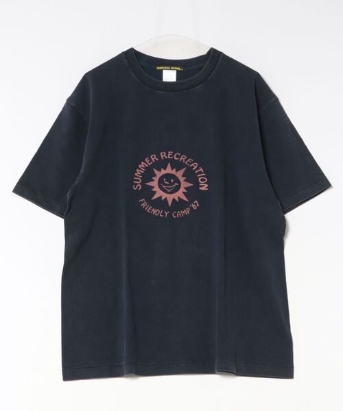 GREEN BOWL(グリーンボウル)の「グリーンボウル 【GREEN BOWL】Fade Wash T-Shirts(SUN)(Tシャツ/カットソー・レディース・ブルー/ブラック/ネイビー/レッド・M/XL/L)」の15枚目の写真