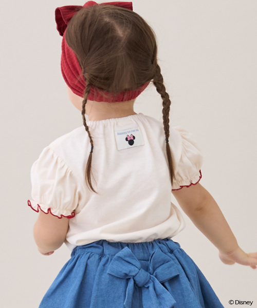 petit main(プティマイン)の「【Disney】グラフィックメロー半袖Tシャツ(Tシャツ/カットソー・キッズ・ラベンダー/マルチ/キナリ/レッド・130cm/100cm/120cm/90cm/80cm/110cm)」の20枚目の写真