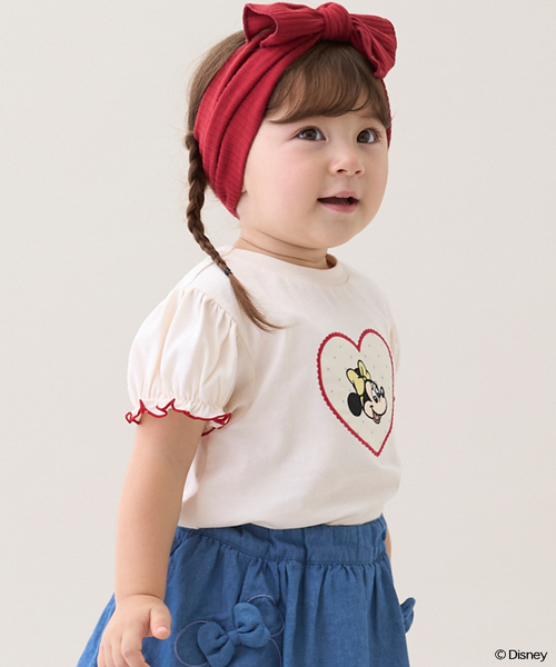petit main(プティマイン)の「【Disney】グラフィックメロー半袖Tシャツ(Tシャツ/カットソー・キッズ・ラベンダー/マルチ/キナリ/レッド・130cm/100cm/120cm/90cm/80cm/110cm)」の21枚目の写真