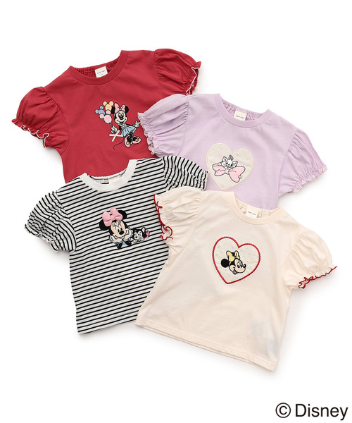 petit main(プティマイン)の「【Disney】グラフィックメロー半袖Tシャツ(Tシャツ/カットソー・キッズ・ラベンダー/マルチ/キナリ/レッド・130cm/100cm/120cm/90cm/80cm/110cm)」の8枚目の写真