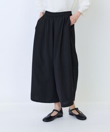 未使用 ロワズィール LOISIR ダブルクロスボトルシルエットパンツ LOISIR｜ロワズィールのパンツ（ブラック/黒色系）通販 - ZOZOTOWN