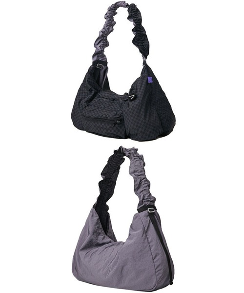 OFFWINTER(オフウィンター)の「【OFFWINTER】マルチポケット アーバンコミューター 2WAY リバーシブル ショルダーバッグ(ショルダーバッグ・メンズ・ブラック/グリーン/マルチ/ブラック系その他/レオパード・FREE)」の3枚目の写真