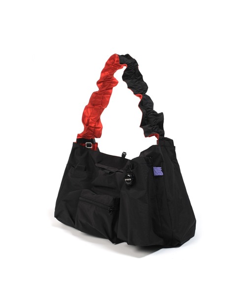 OFFWINTER(オフウィンター)の「【OFFWINTER】マルチポケット アーバンコミューター 2WAY リバーシブル ショルダーバッグ(ショルダーバッグ・メンズ・ブラック/グリーン/マルチ/ブラック系その他/レオパード・FREE)」の6枚目の写真
