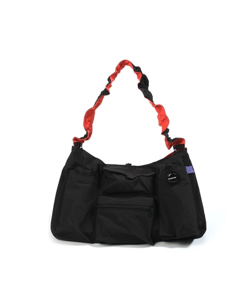 OFFWINTER(オフウィンター)の「【OFFWINTER】マルチポケット アーバンコミューター 2WAY リバーシブル ショルダーバッグ(ショルダーバッグ・メンズ・ブラック/グリーン/マルチ/ブラック系その他/レオパード・FREE)」の7枚目の写真