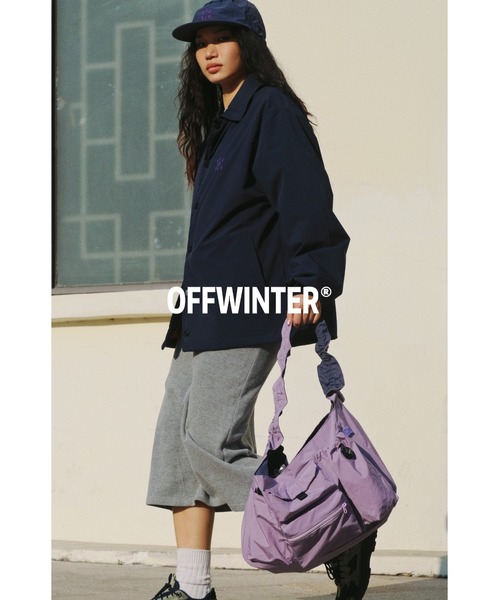 OFFWINTER(オフウィンター)の「【OFFWINTER】マルチポケット アーバンコミューター 2WAY リバーシブル ショルダーバッグ(ショルダーバッグ・メンズ・ブラック/グリーン/マルチ/ブラック系その他/レオパード・FREE)」の17枚目の写真
