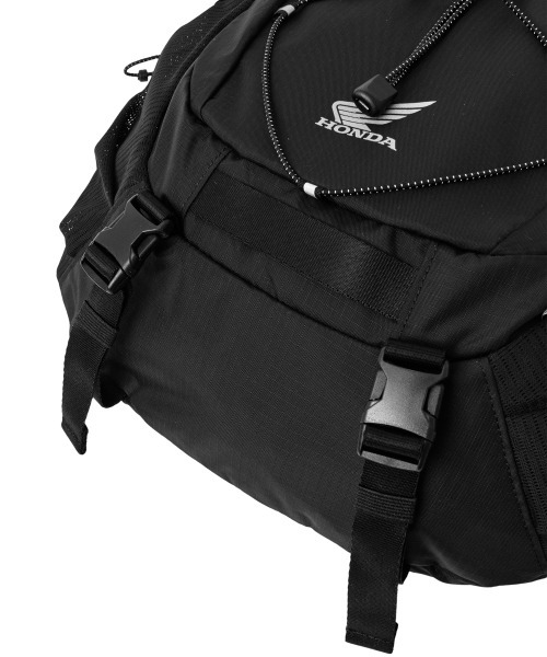 PHYPS MOTORCYCLE(フィップスモーターサイクル)の「Honda String Winglogo Backpack Black(バックパック/リュック・メンズ・その他・FREE)」の4枚目の写真