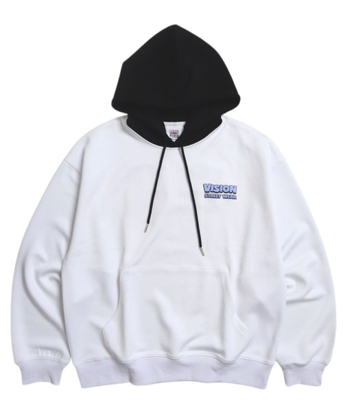 VISION STREET WEAR(ヴィジョンストリートウェア)の「Dinosaur ghost hoodie / ゴースト配色フーディー(パーカー・メンズ・ダークグリーン/ブラック/ホワイト・MEDIUM/X-LARGE/LARGE)」の18枚目の写真