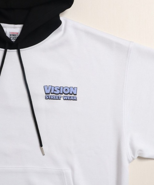 VISION STREET WEAR(ヴィジョンストリートウェア)の「Dinosaur ghost hoodie / ゴースト配色フーディー(パーカー・メンズ・ダークグリーン/ブラック/ホワイト・MEDIUM/X-LARGE/LARGE)」の20枚目の写真